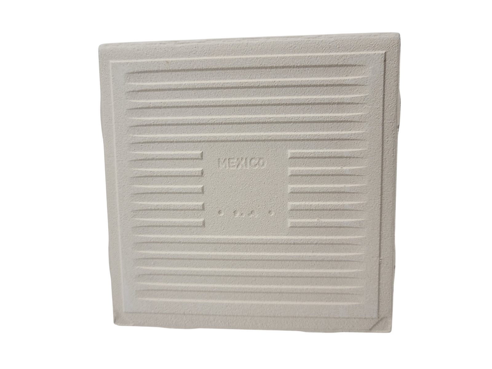 Beige Bullnose 4.25 in Ceramic Tile Almond Bone Subway Square Curved Edge Trim