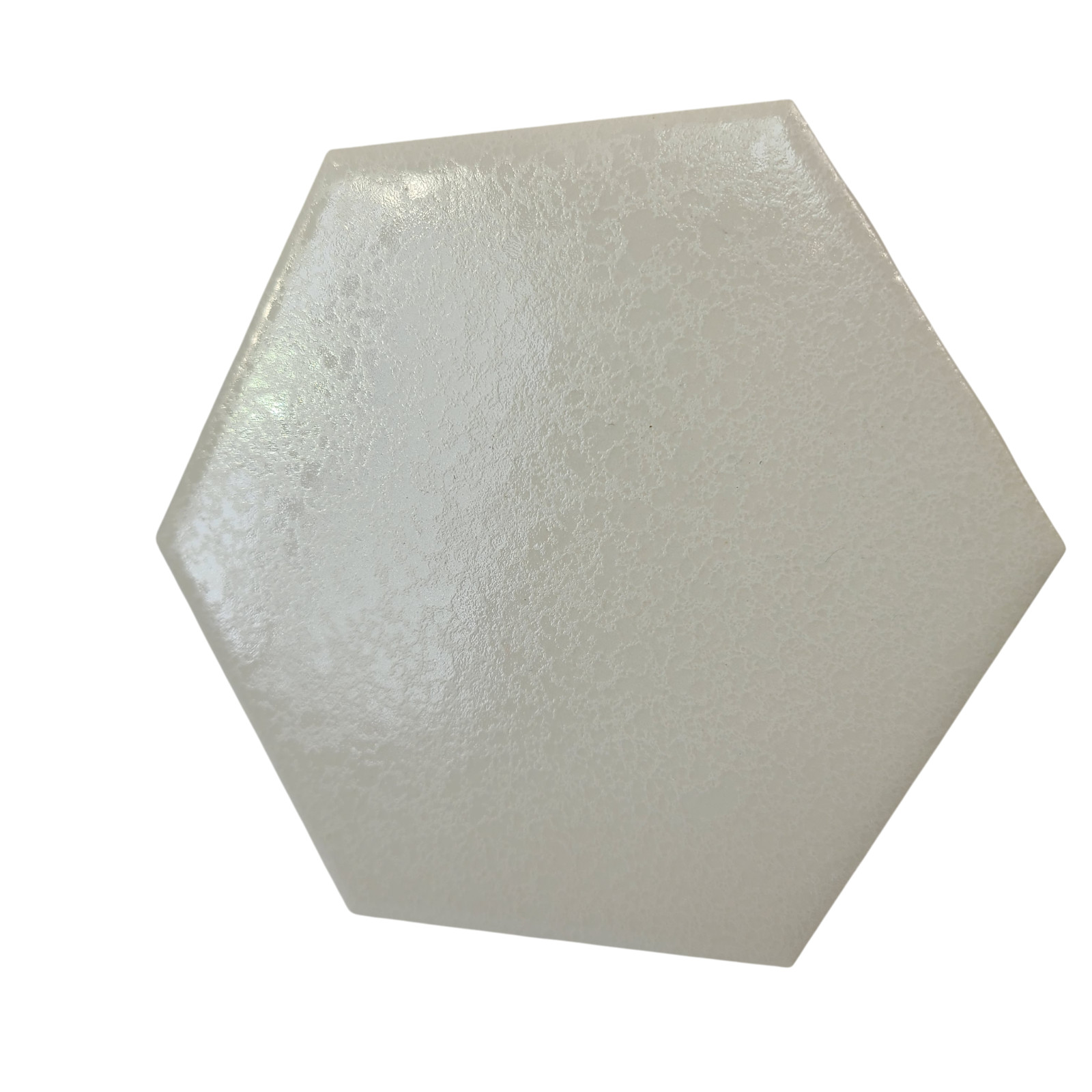 Beige Bone Almond Ceramic Tile Hexagon FT Subway Vintage Mid Century Crystalline
