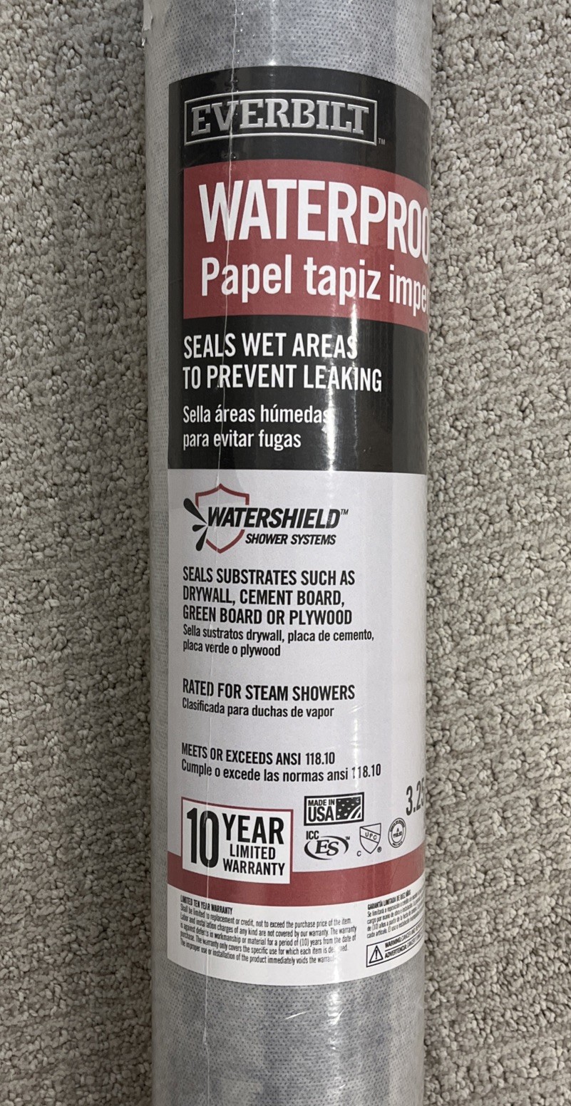 Everbilt 3.25 ft. x 32 ft.Wallpaper Waterproofing Membrane Underlayment Roll