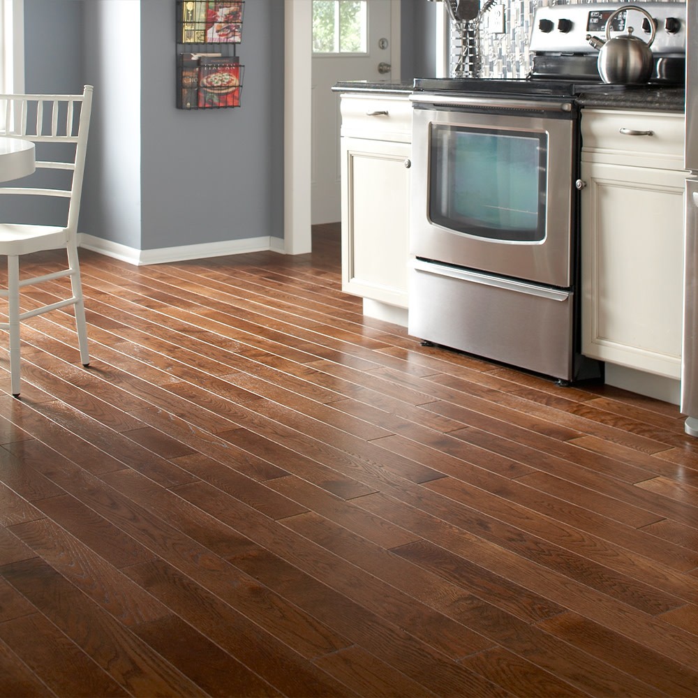 Mullican 182-WI-OA-4-M Williamsburg 4″W Wire Brushed Solid Oak – Provincial