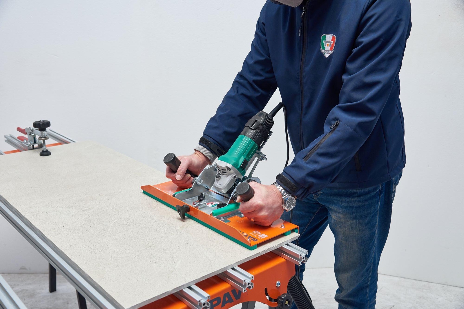 Bevelling tile cutter for grinder 115mm 5/8-11 Battipav perfect jolly