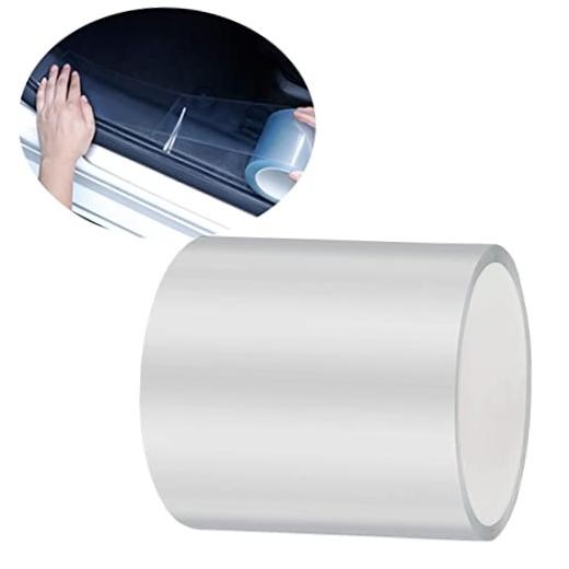 Car Door Edge Guard Invisible Automotive Door Sill 33Ft x 3.94″ Transparent