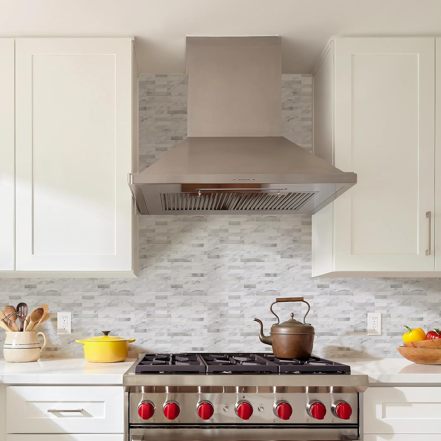 Peel and Stick Backsplash, PVC Wall Tiles Stick on Backsplash for Kitchen(1 Shee