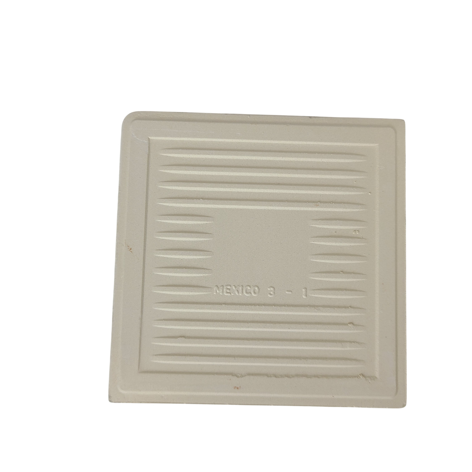 Beige Almond Bone 4.25 in Ceramic Tile Bullnose Shower Corner Subway Curved Edge