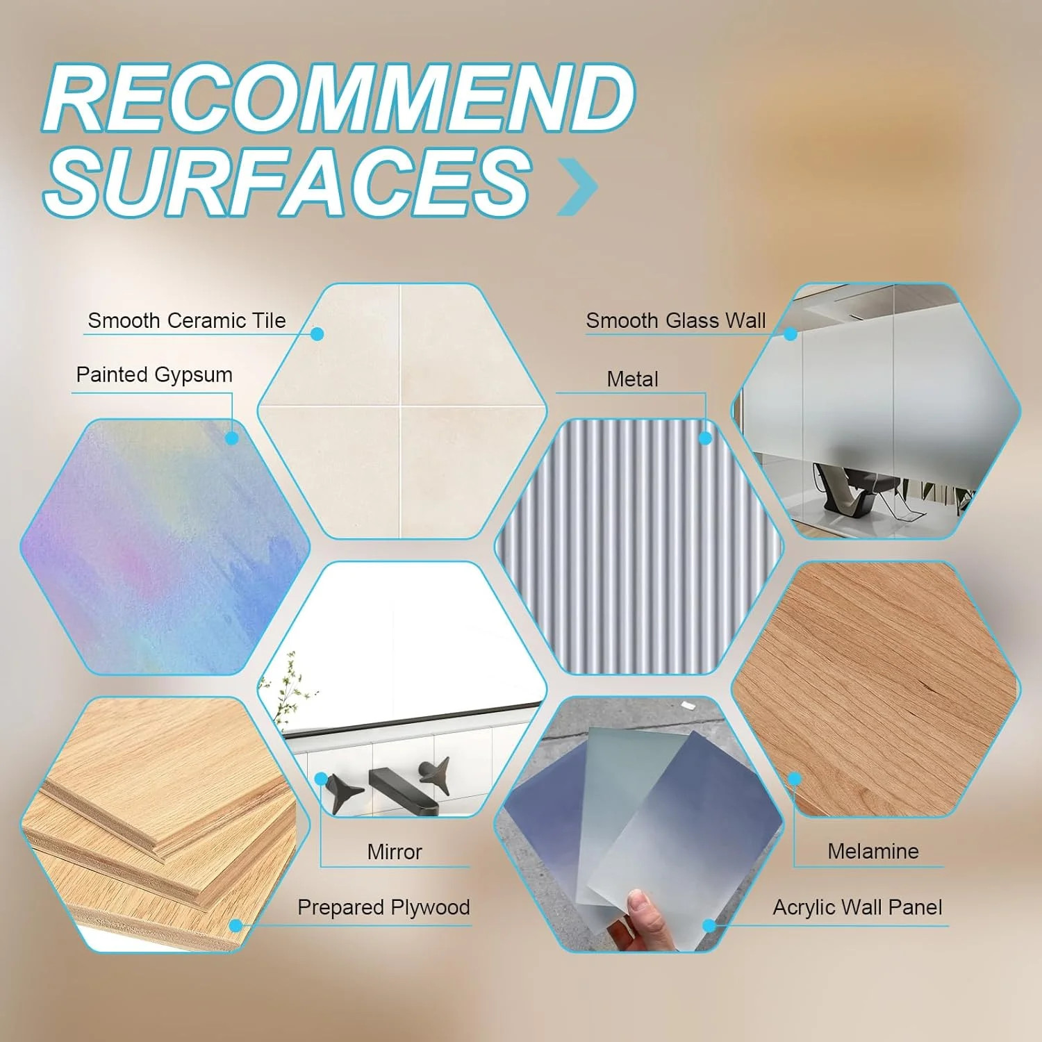 Peel and Stick Backsplash Tiles – Easy DIY Self-Adhesive Subway Wall Tiles, 10 P