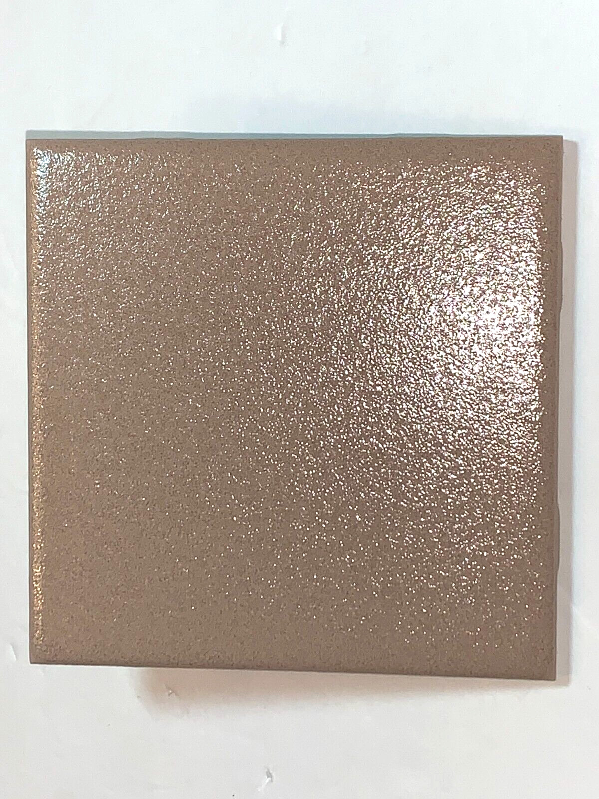 Vintage New Mid-State Ceramic 4 3/8 x 4 3/8 Mexican Sand textured glaze