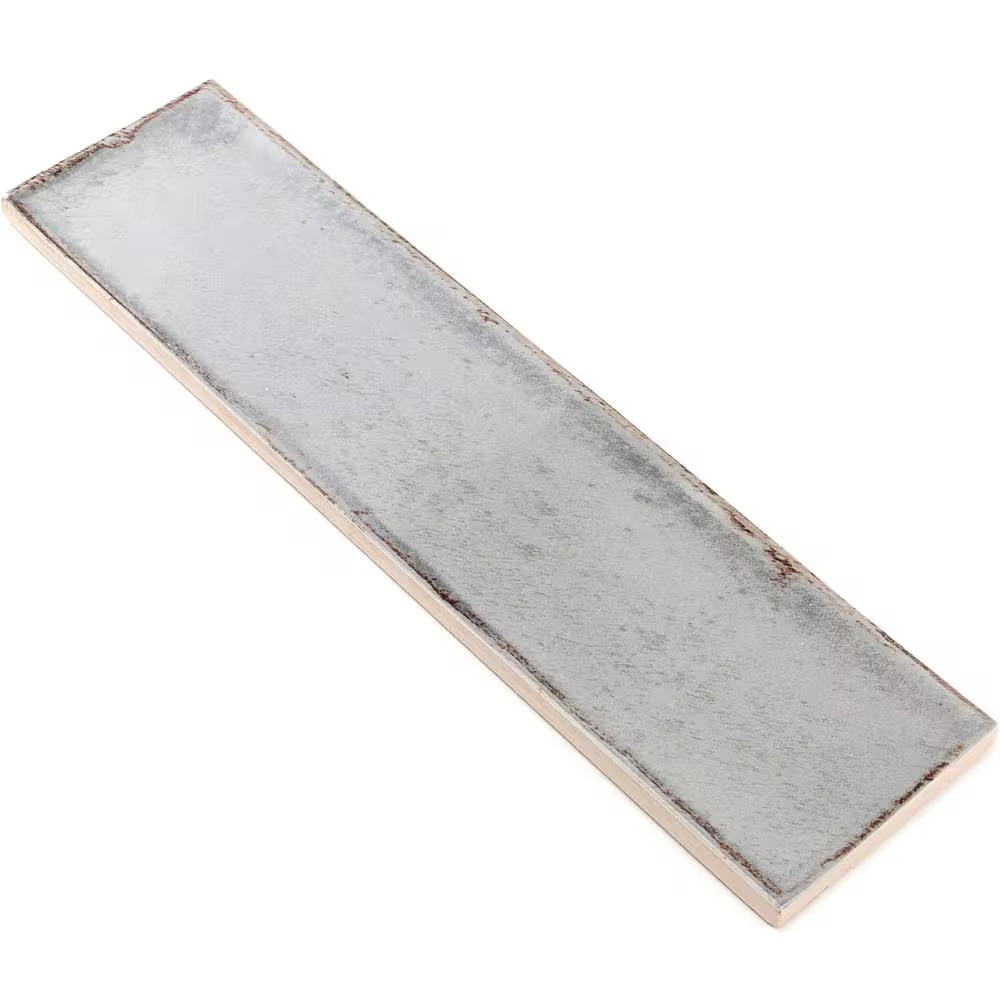 Moze Gray 3 In. X 12 In. 9 Mm Ceramic Wall Tile (22-Piece) (5.38 Sq. Ft./ Box)