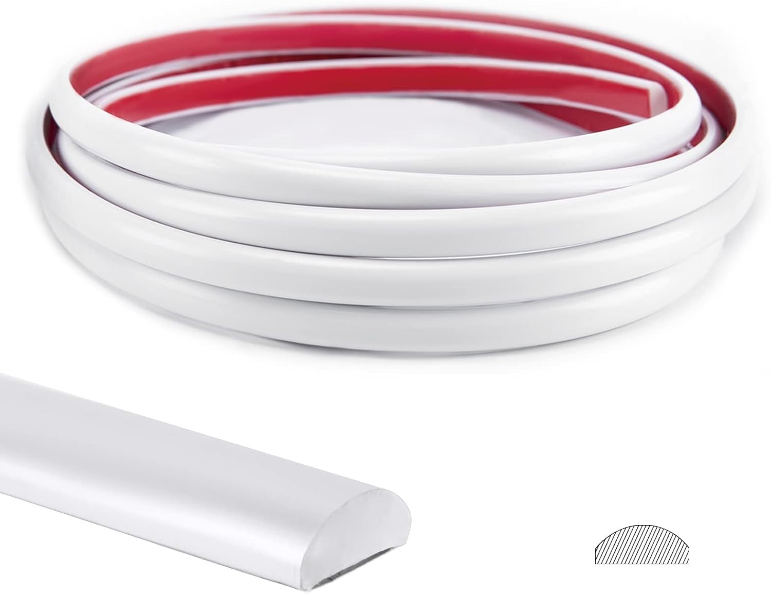 Versatile 25 Ft Peel and Stick Trim – Perfect for Backsplash & Corner Decor