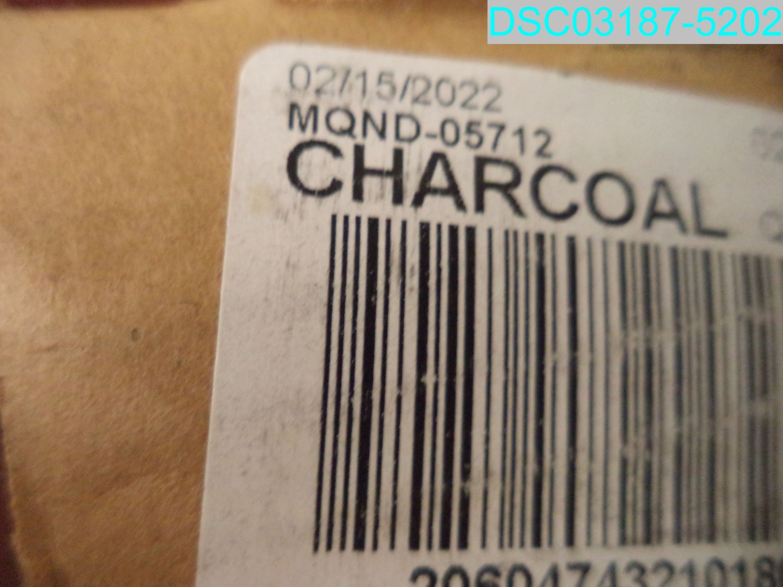 QTY=10: PERFORMANCE Charcoal 5/8″T x 3/4 “W x 94-1/2” L Quarter Round MQND05712