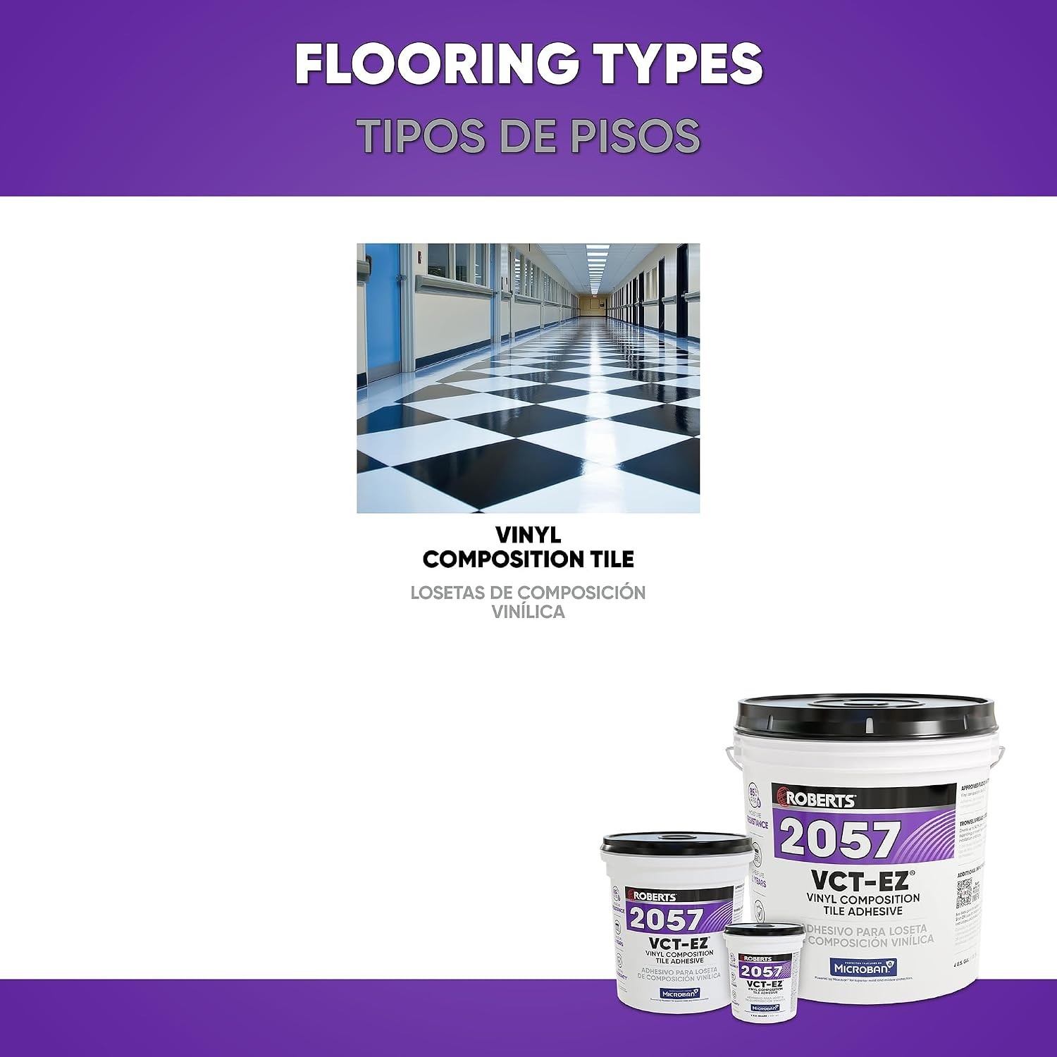 Versatile 1 Quart Vinyl Tile Adhesive – Ideal for Indoor & Commercial Use