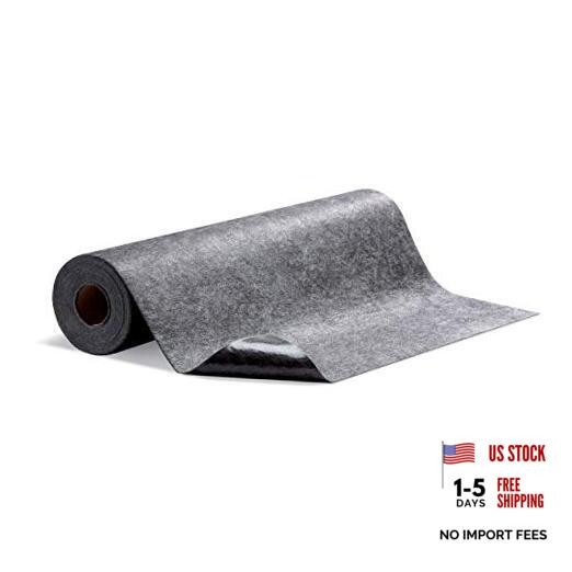 New Pig Grippy High-Traffic Floor Mat 3’ x 50’ | 3′ x 50′ Roll Gray Low Profile