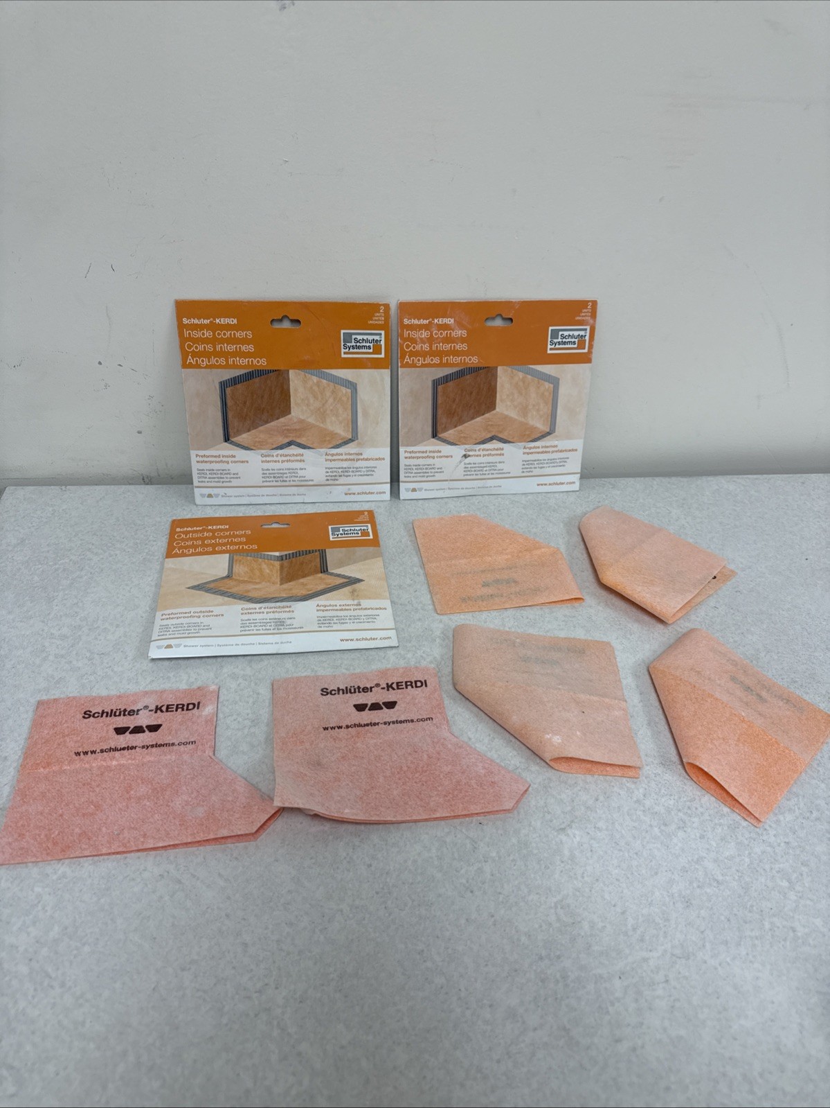 Lot Of 12 Units Schluter System
