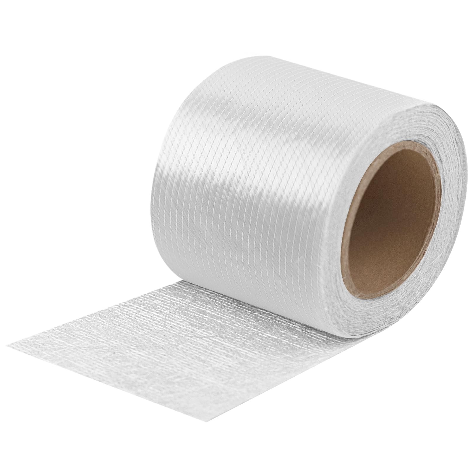 ZXQDRE 1708 Biaxial Fiberglass Cloth Mat Roll, 4″ x 4 Inch x 10 Yard, White