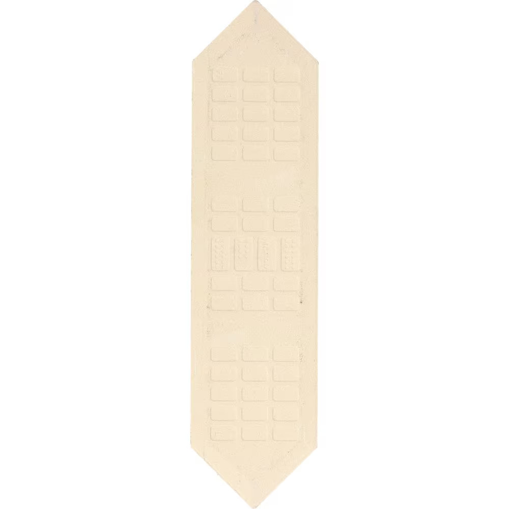 Luxecraft Artic White Glossy 3 In. X 12. In. Glazed Ceramic Picket Wall Tile (8.