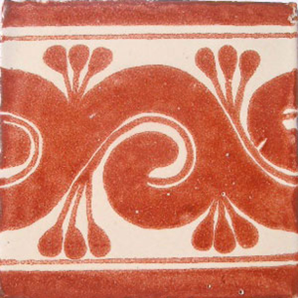 #C060) Mexican Tile sample Ceramic Handmade 4×4 inch, GET MANY AS YOU NEED !!