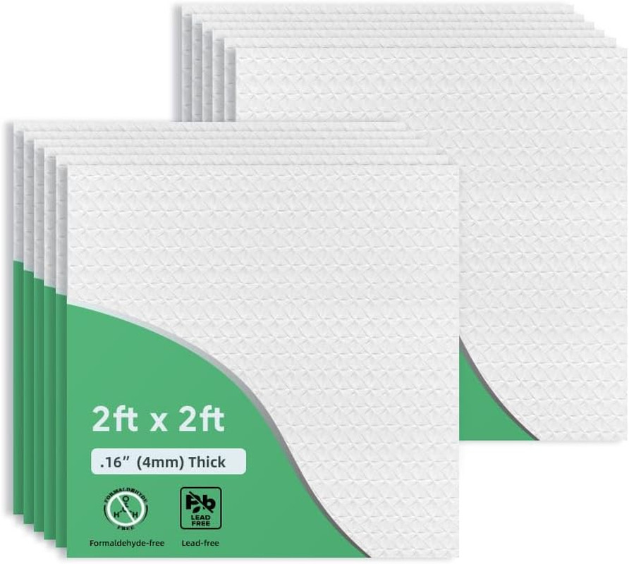 2Ft X 2Ft Traditional Style/Pattern Pro Ceiling Tiles – PVC Ceiling Panel 24 X 2
