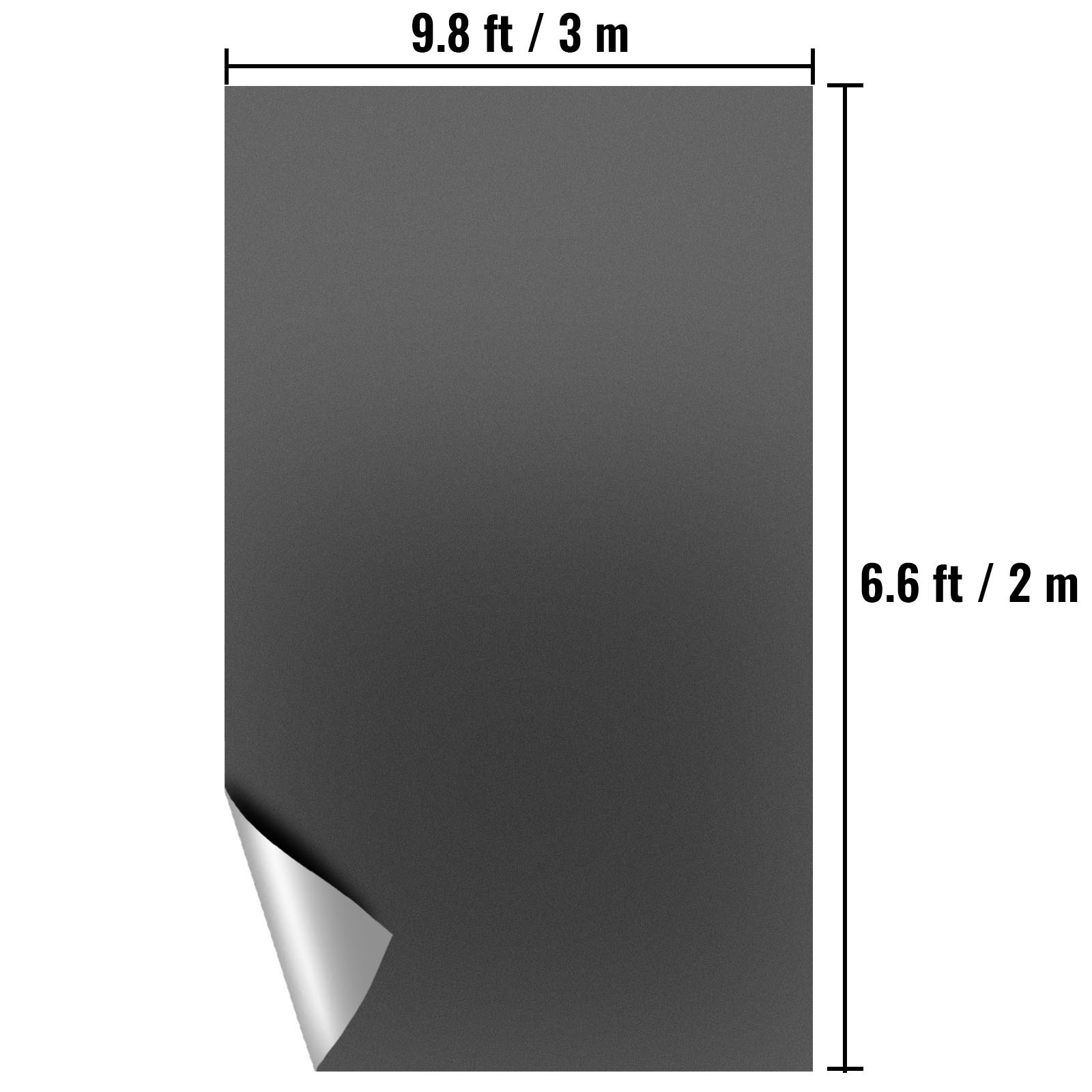 VEVOR DanceKit Floor Dance Floor Roll 6.6 x 9.8 ft Non-Slide PVC for Ballet