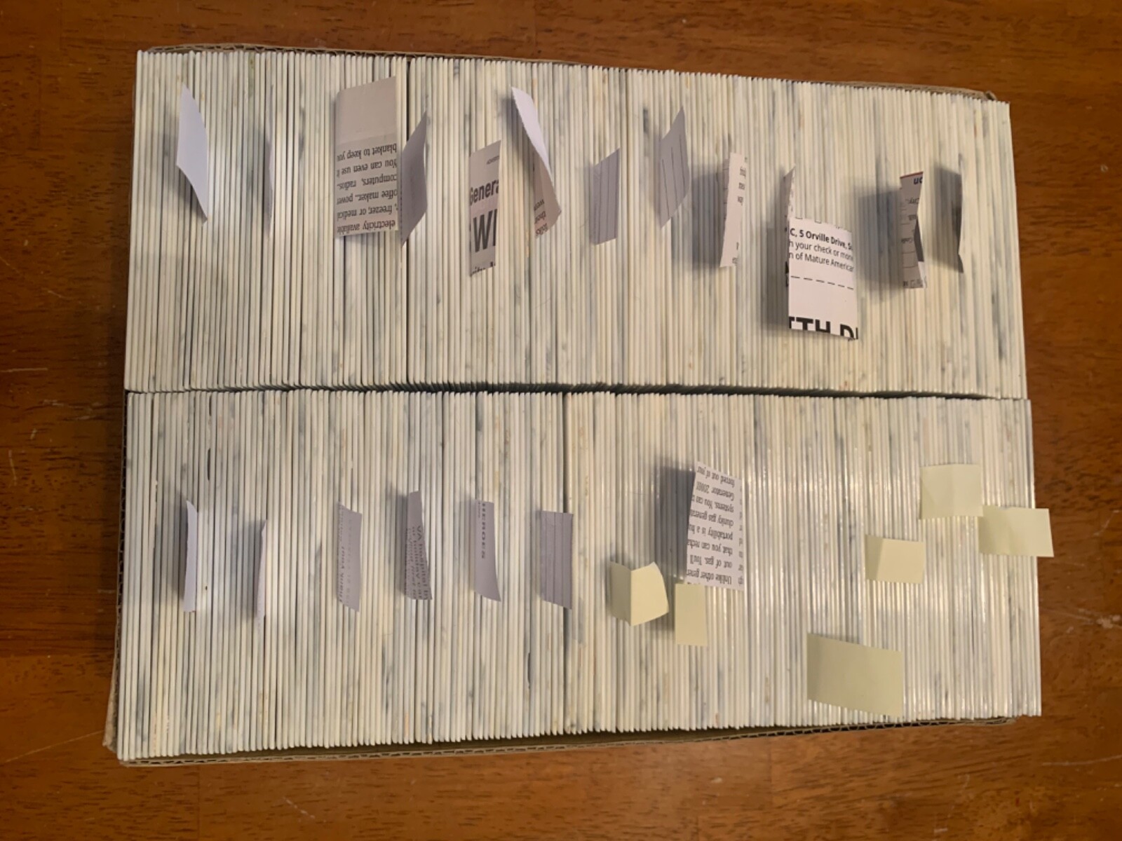 Vintage 4-1/4″ Grey Marbled Plastic Wall Tiles