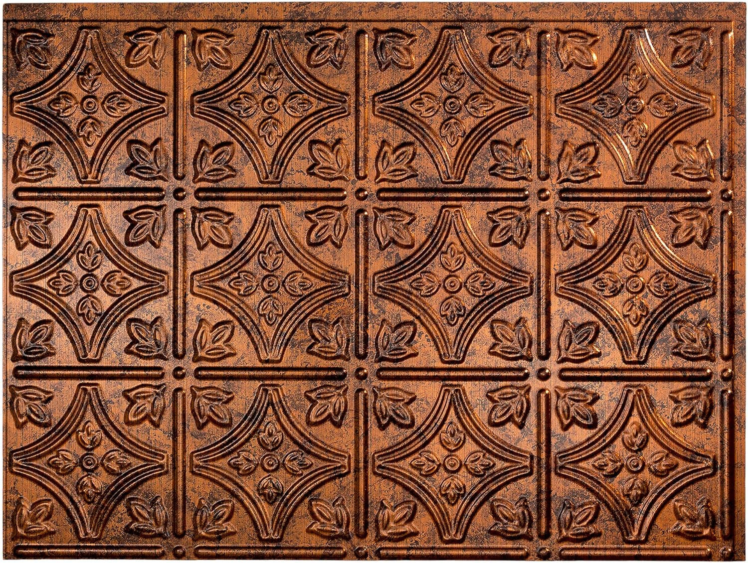 FASÄDE Traditional Style/Pattern 1 Decorative Vinyl Backsplash 15 Sq Ft Kit in M