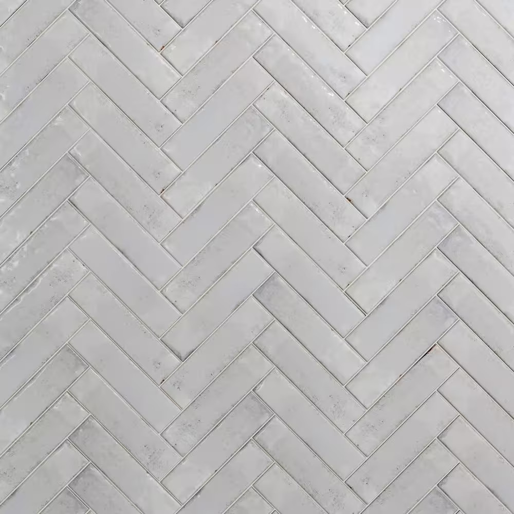 Moze Gray 3 In. X 12 In. 9 Mm Ceramic Wall Tile (22-Piece) (5.38 Sq. Ft./ Box)