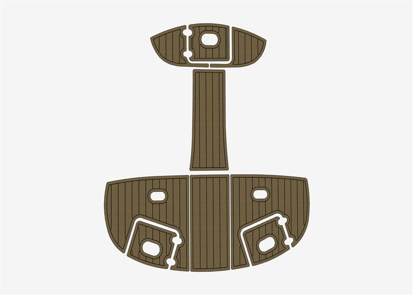 2002-2005 Four winns 264 Funship EVA Foam Boat Decking Marine Flooring Mat Pad