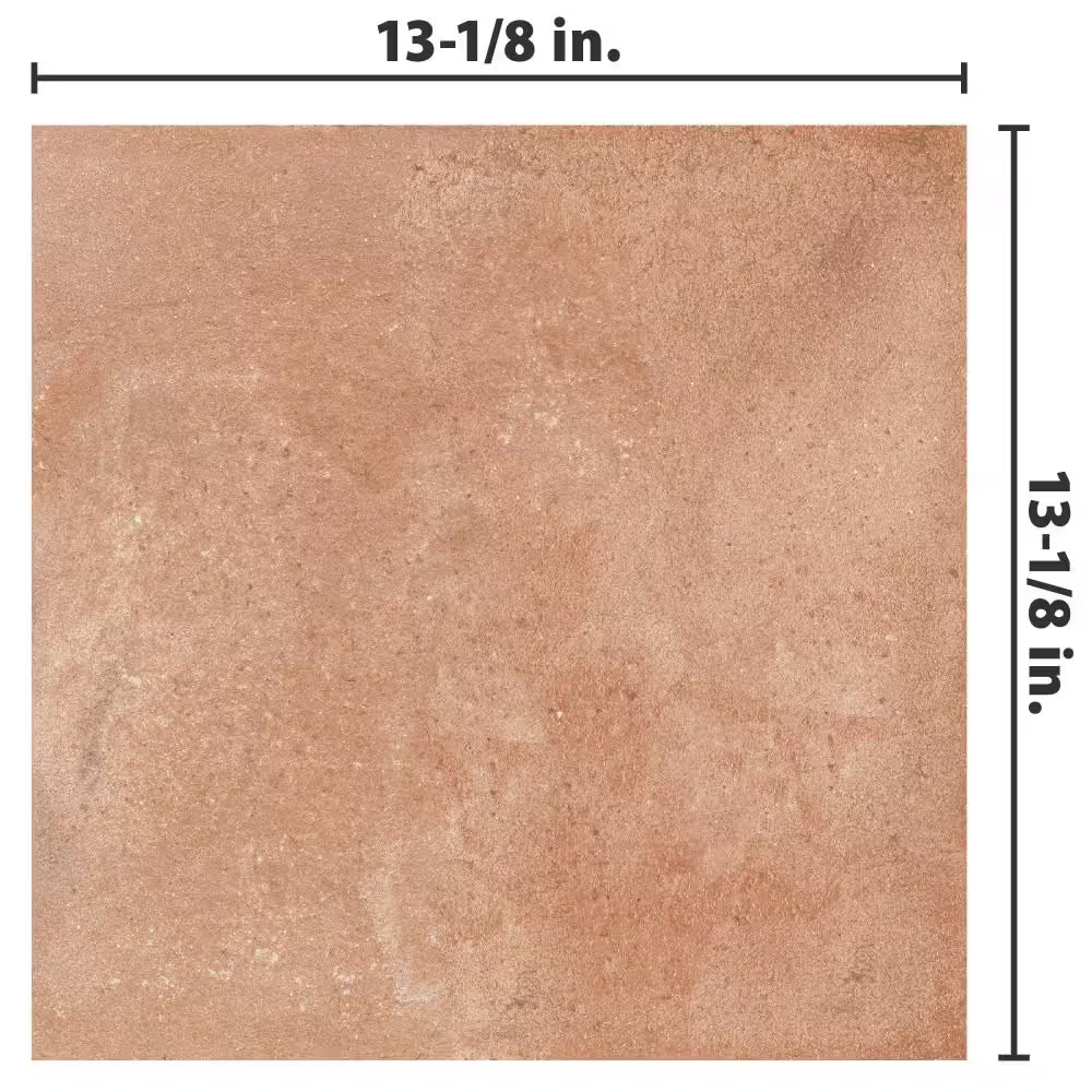 Manises Cuero 13-1/8 In. X 13-1/8 In. Porcelain Floor and Wall Tile (10.98 Sq. F