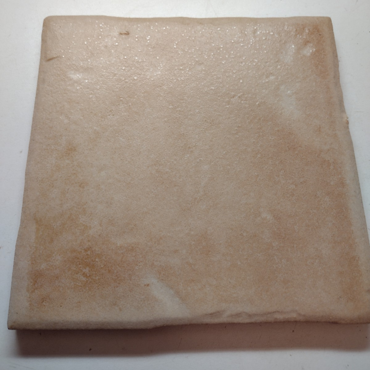 Italy Ceramica D’arte L’Astorre 5-7/8″ Made Imperfect Floor Tile Earth Color Vtg