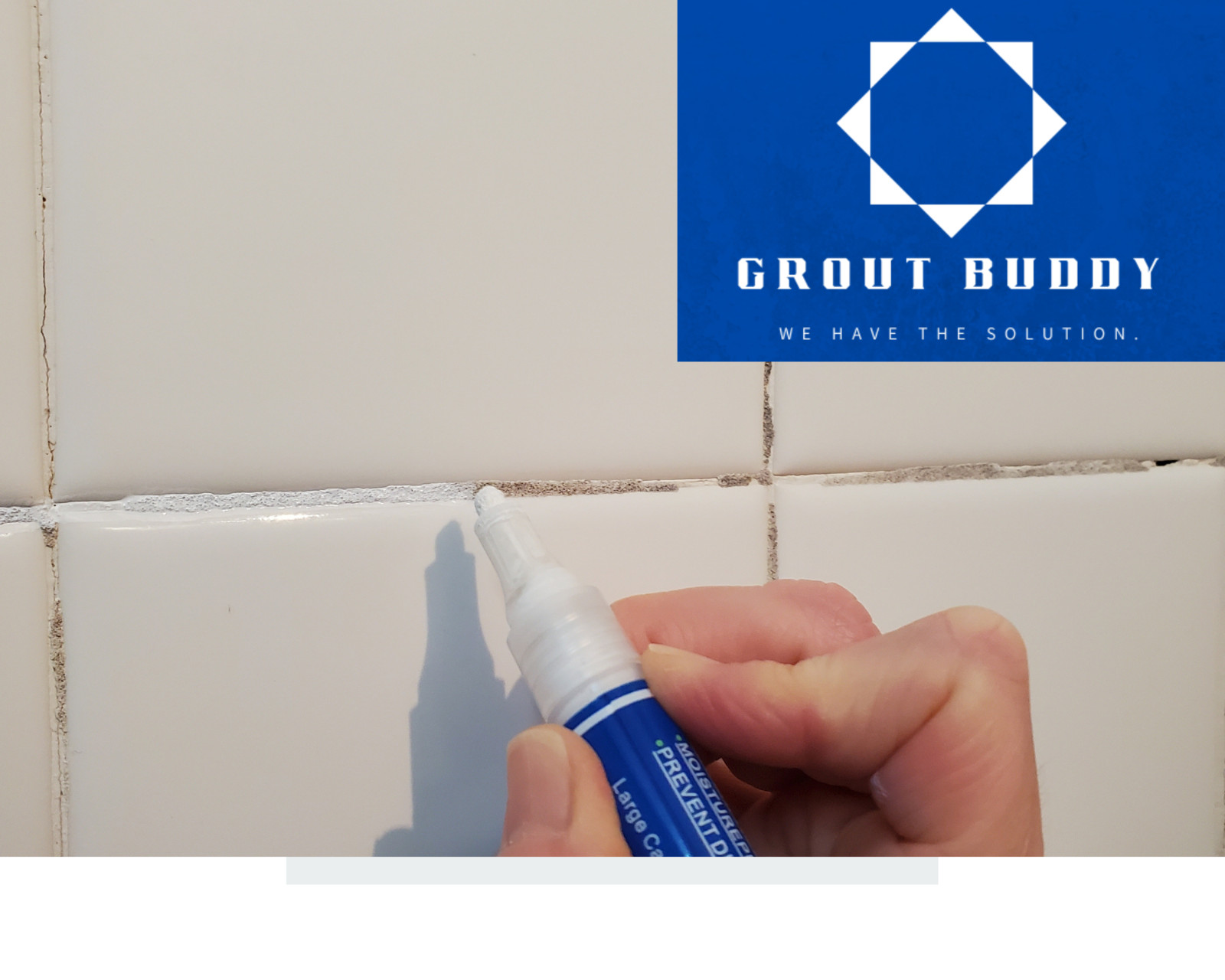 Grout Pen -grout color-sealer pen- Waterproof-mildew proof- Color White