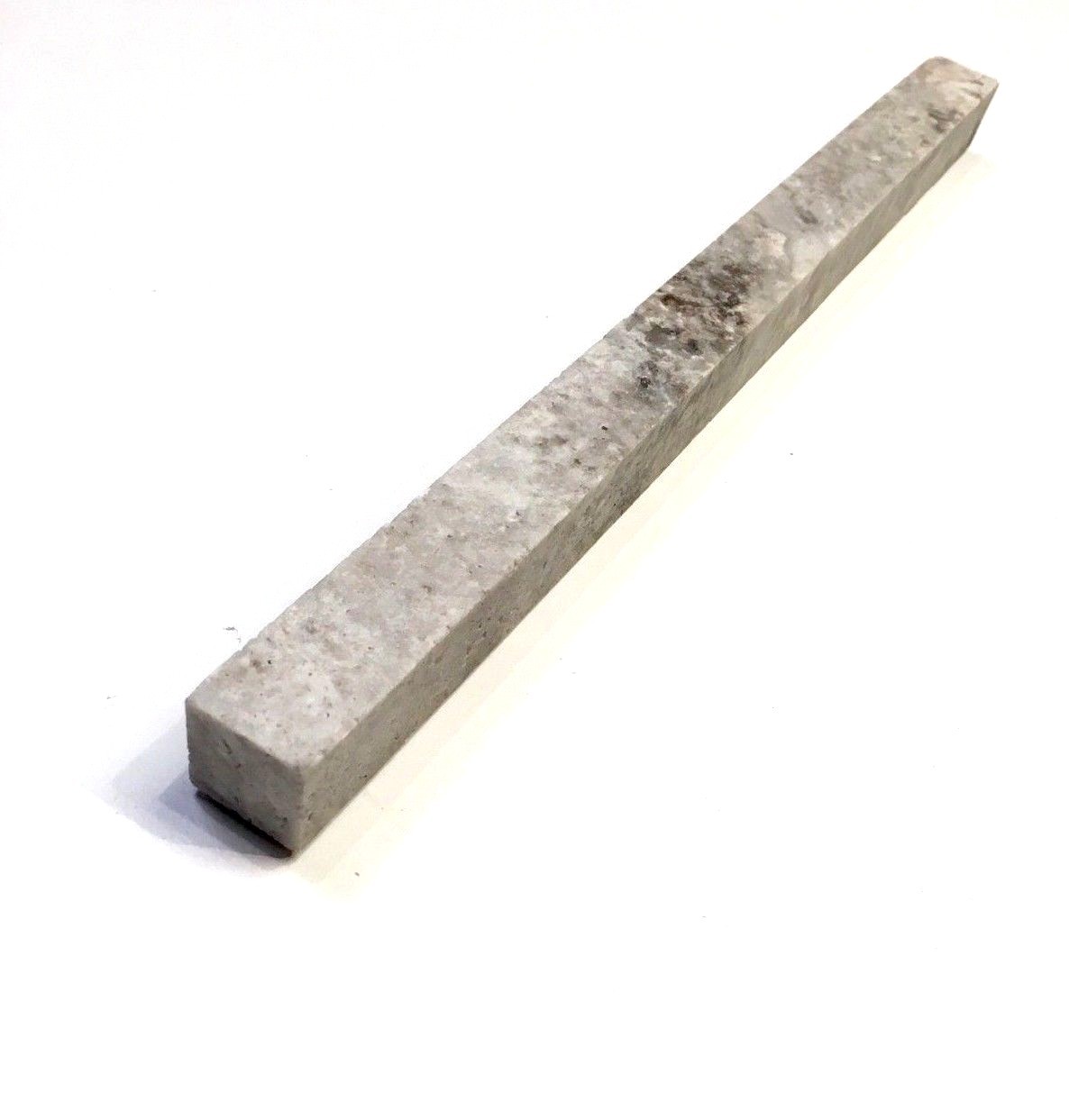 3/4×12 Silver Travertine Chair Rail Cubic Liner Profile Trim Molding Wall Tile