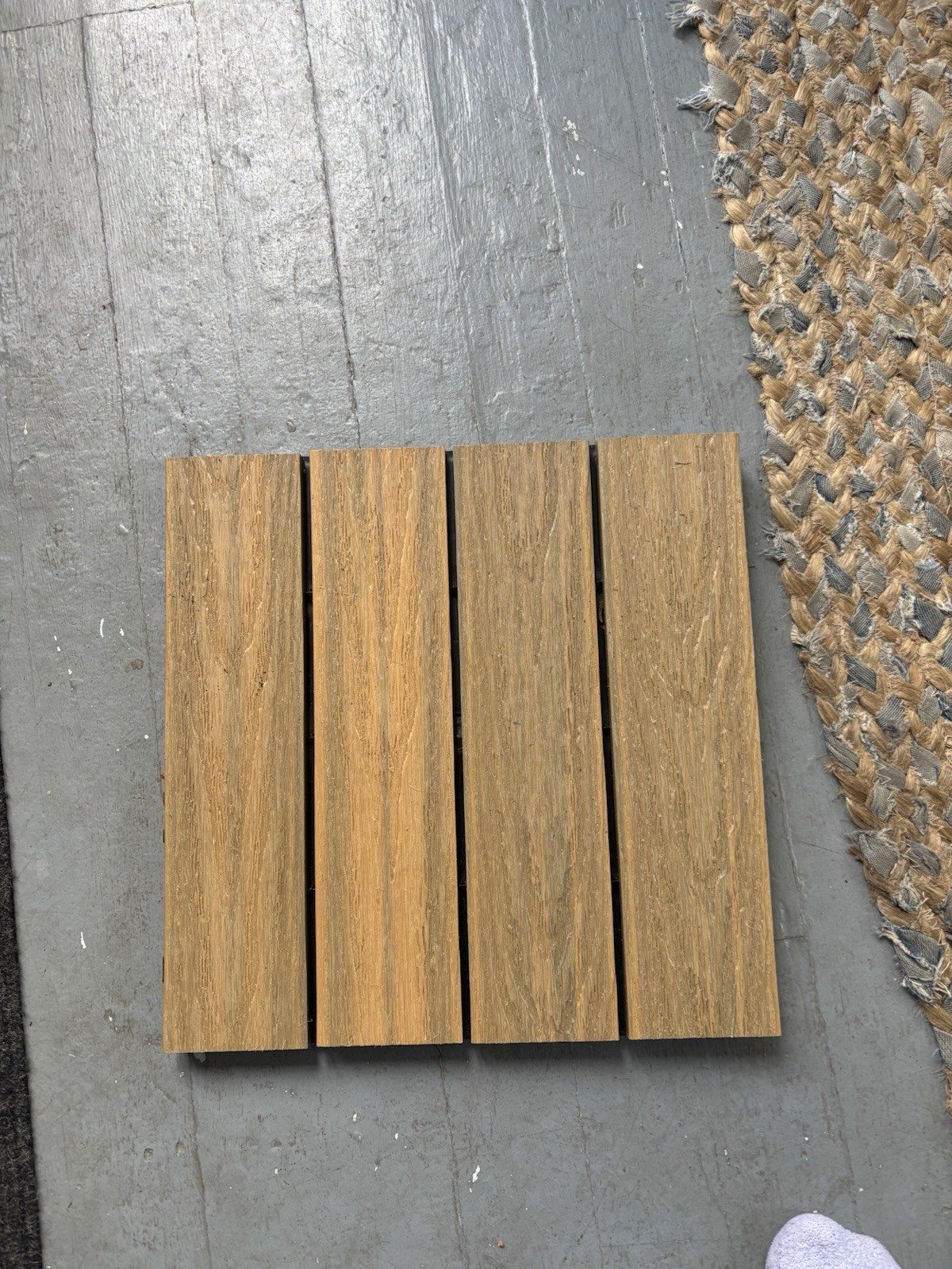 Ultra shield Naturale Capped Composite Deck Tiles. 20 sq ft