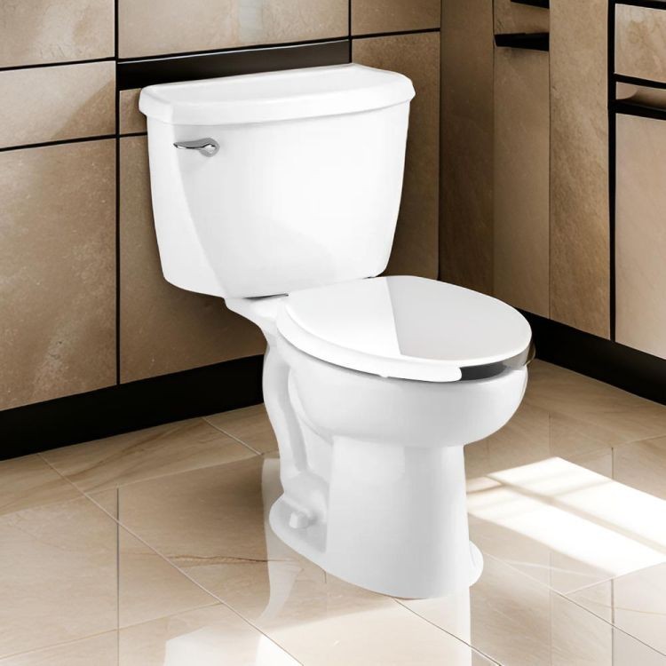 American Standard Cadet FloWise Two-Piece Pressure-Assisted Toilet, Elongated,