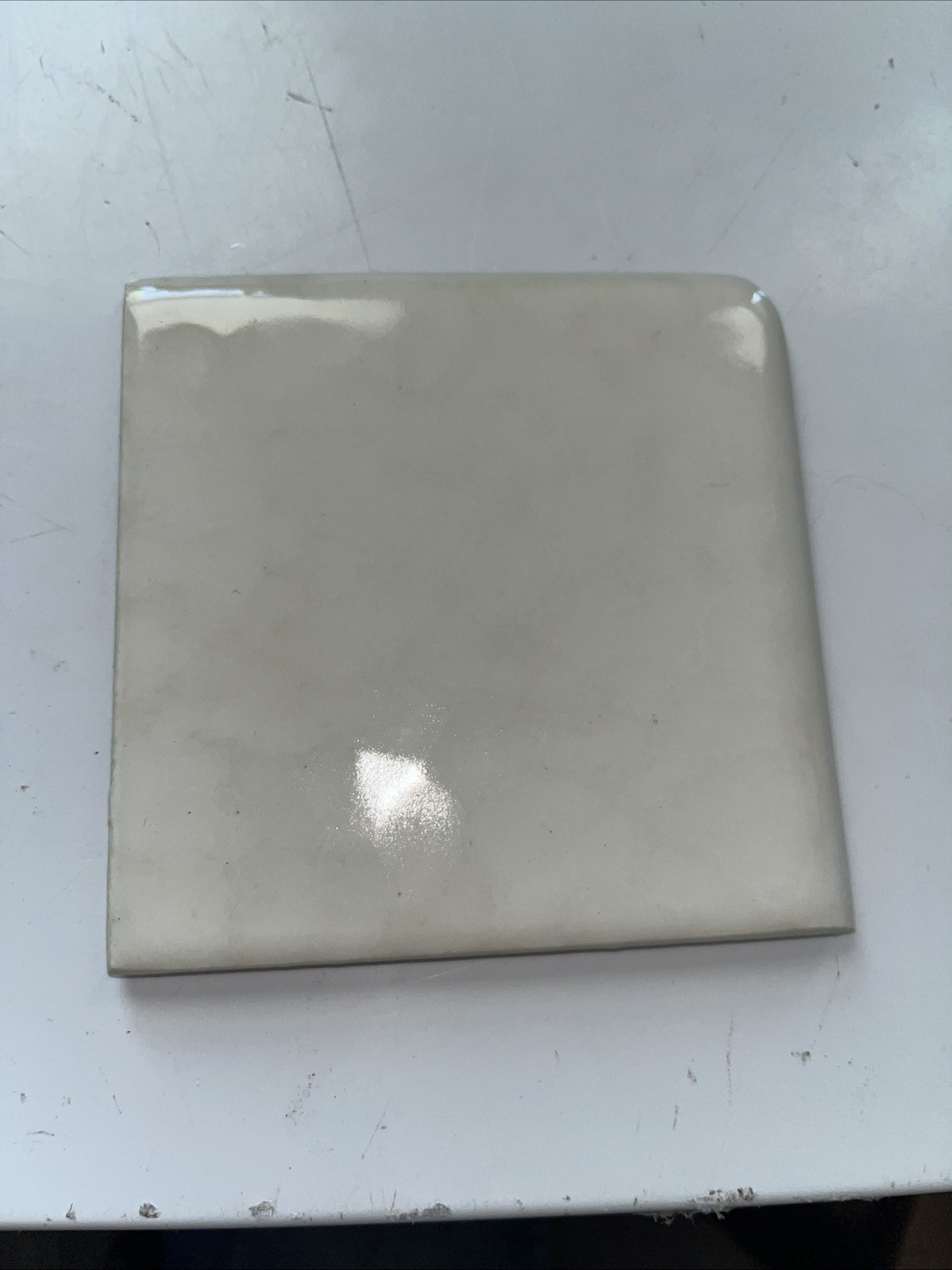 1 pc. #314 Linen SN4449 Surface Corner 4-1/4″ Ceramic Tile Monarch Tile Co.