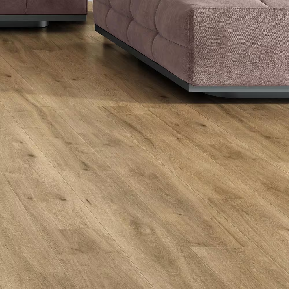 River Oaks 14 mm T x 8 in.. W Waterproof Laminate Wood Flooring(13.28 sq. ft./ca