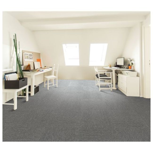 Mohawk Industries EQ300 Mohawk Basics – 24″ x 24″ Glue Down – Ocean Tide