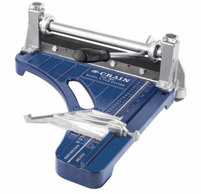 Crain 001 Model A VCT Vinyl Tile Flooring Cutter With Case