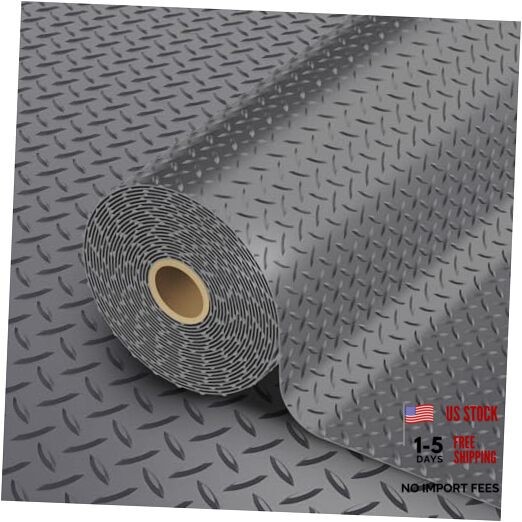 Garage Floor Mat, 2.8mm Thickened PVC Flooring Roll for Under 8×30 FT Gray