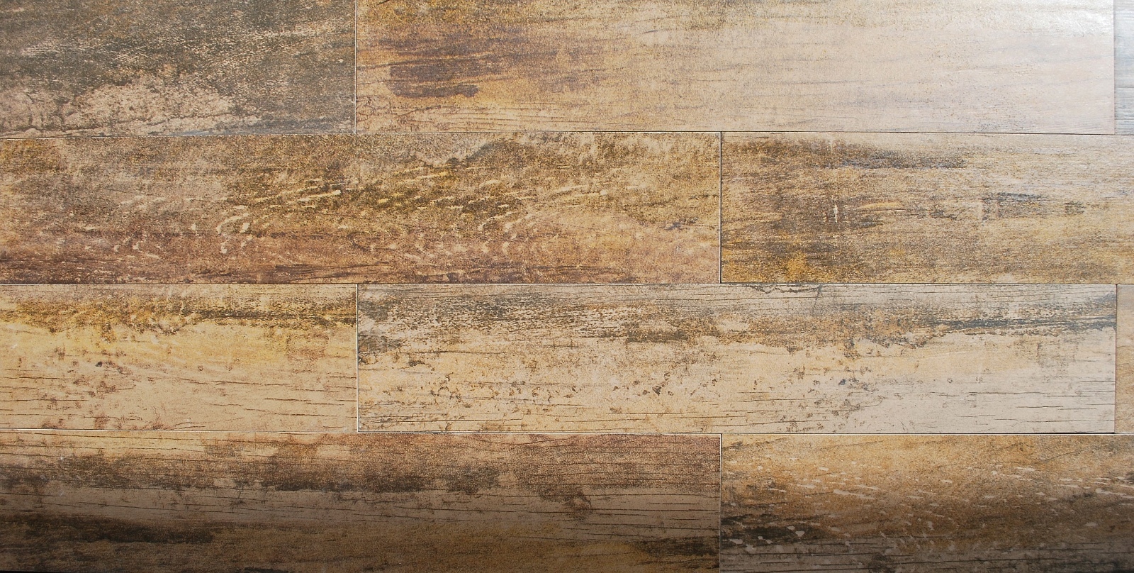5×24 Rectified Wood-look Oak Porcelain Plank Field Tile Bath Floor (PER PIECE)