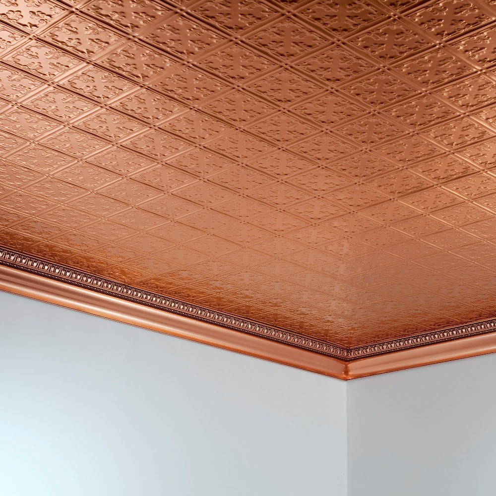 Fasade – 2ft x 4ft Traditional Style #10 Glue Up Ceiling Tile/Panels (5 Pack)