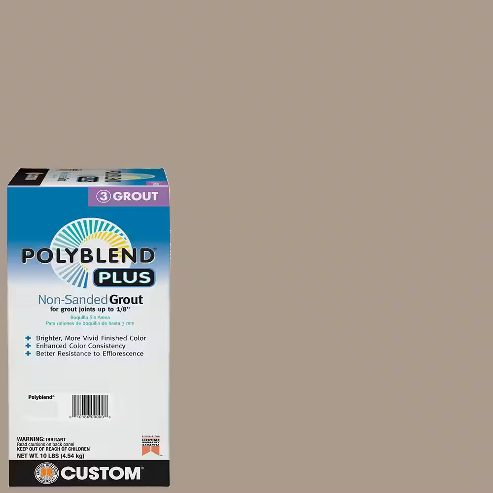 Polyblend plus #183 Chateau 10 Lb. Unsanded Grout
