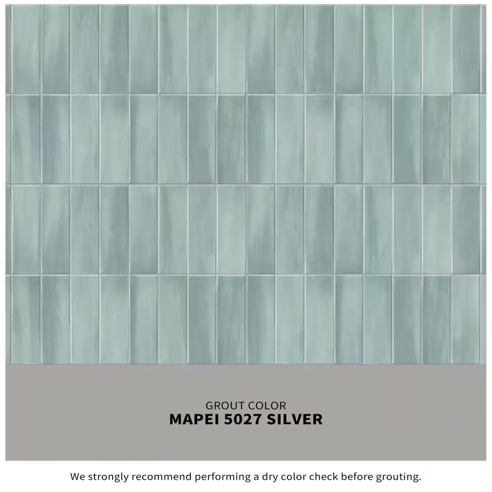 Spanish Allure Porcelain 12 In. X 24 In. X 9Mm Wall Tile Case – Sage (5 PCS, 10.