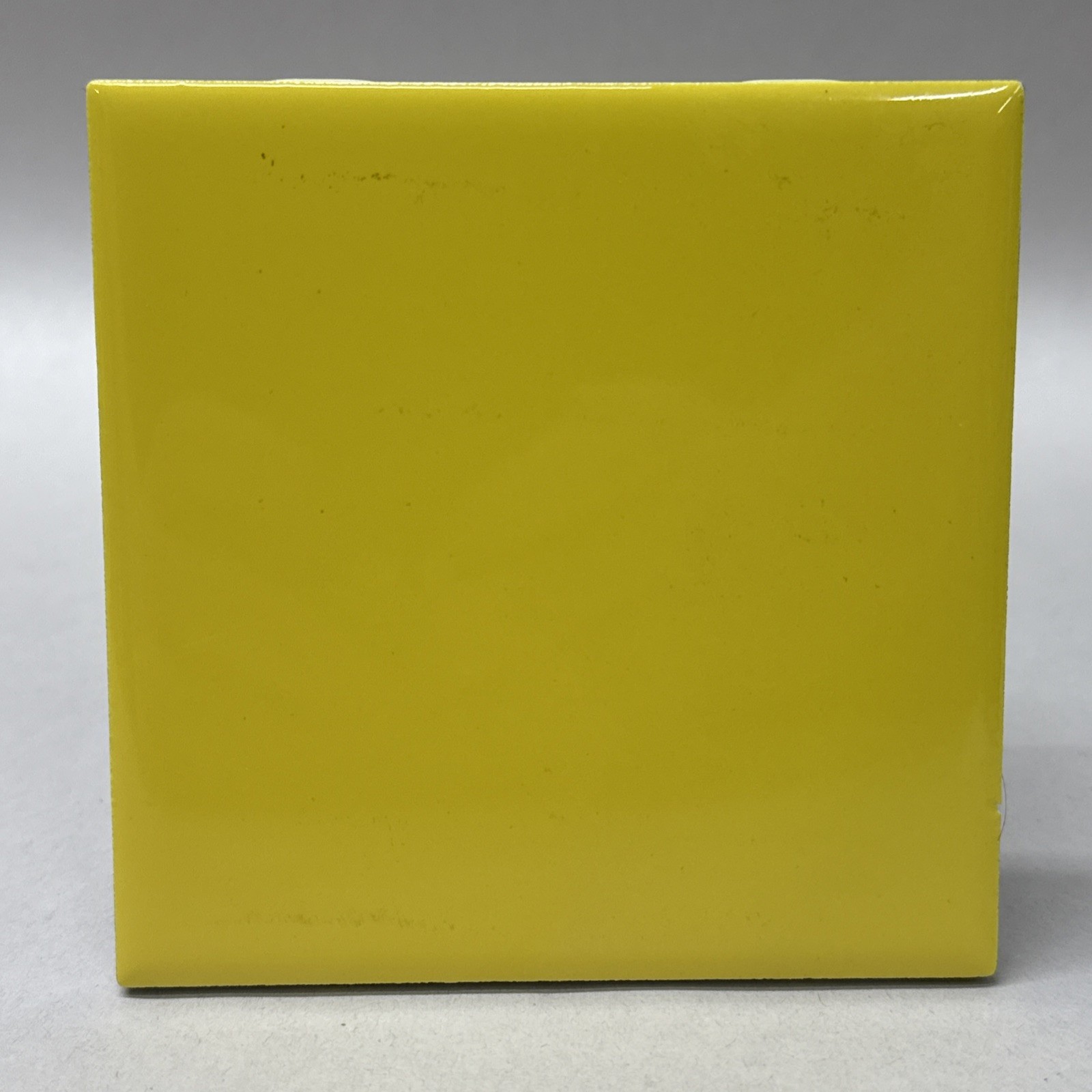 Bright Yellow Ceramic Tile 4 3/8 Vintage Mid Century Modern 4×4 High Yellow