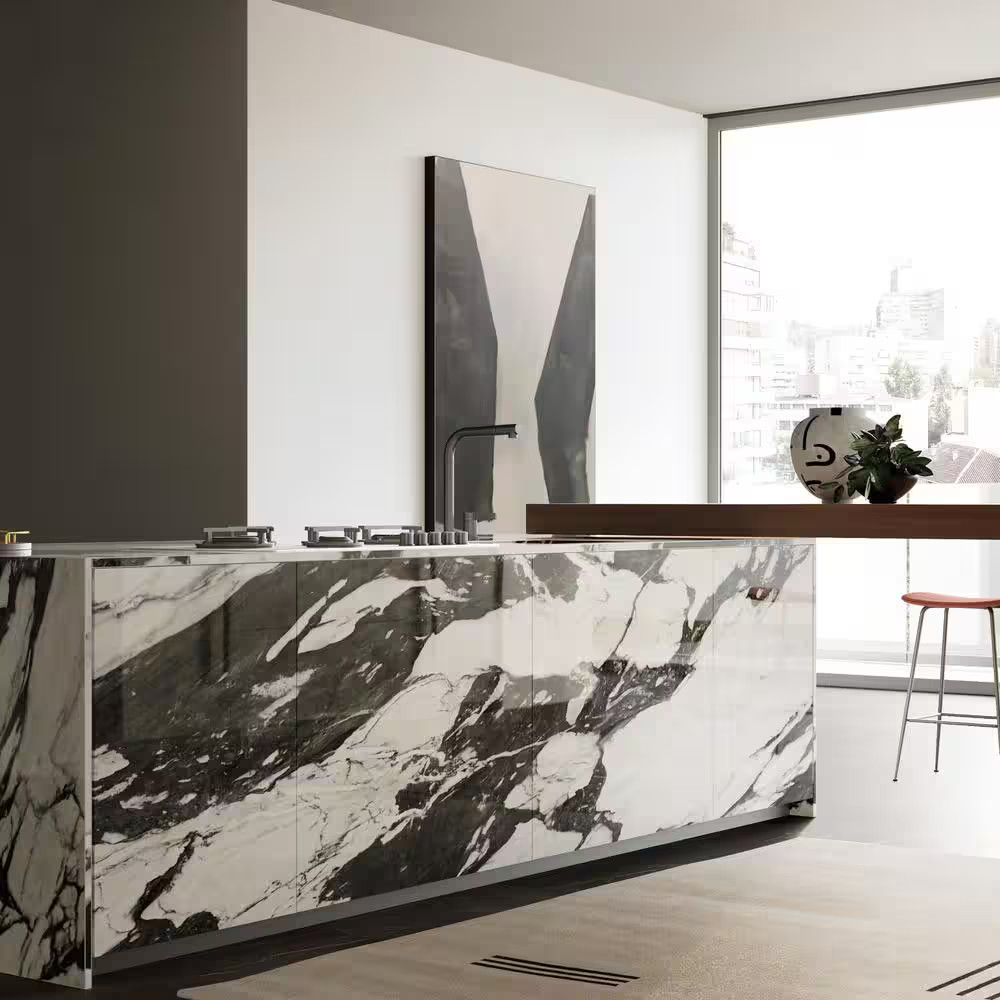 Magnifica the Thirties 30 In. X 30 In. Honed Pietra Grey Porcelain Floor Tile (1