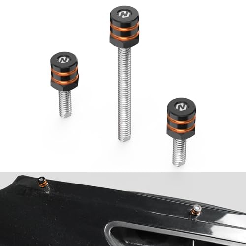 Orange Fairing Trim Screws Windshield Mounting Nails Compatible with orange