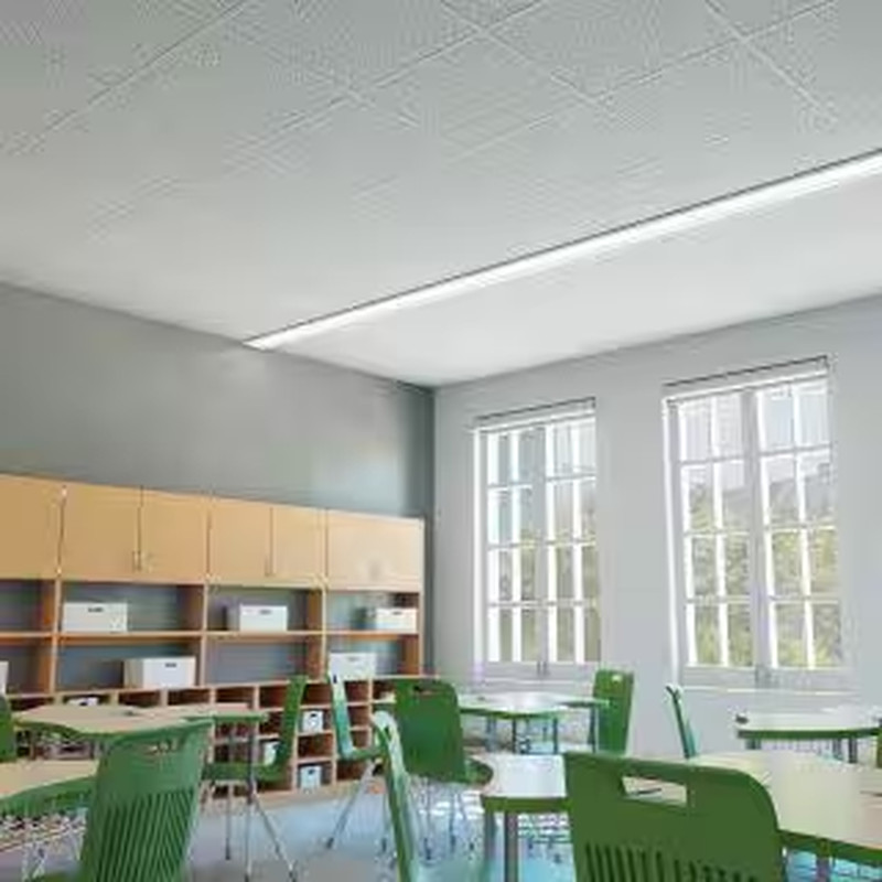 2 Ft. X 2 Ft. Radar Basic White Square Edge Lay-In Ceiling Tile, Case of 16 (…