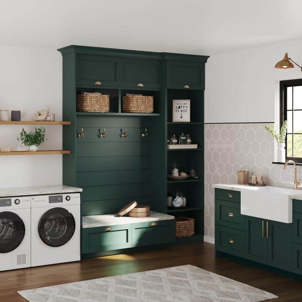 Hampton Bay Drama Marble Endsplash Kit Eased Edge Loose Backsplash