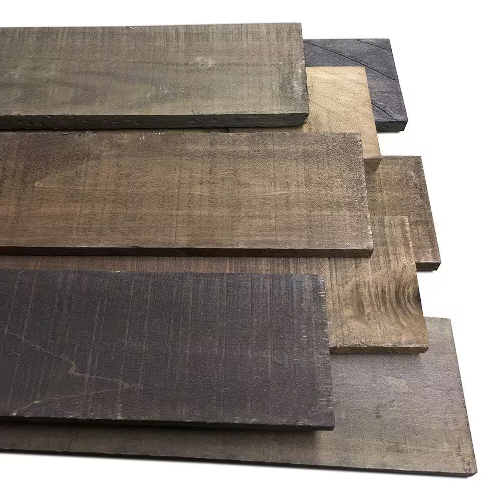 1/2 In. X 4 In. X 4 Ft. Weathered Hardwood Board (8-Piece)