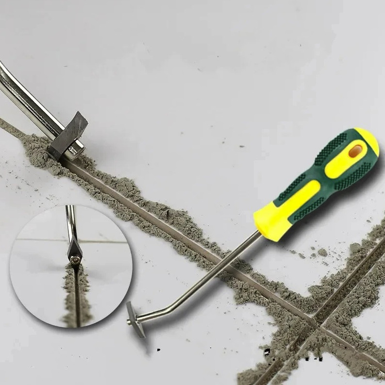 1pc Tile Grout Remover Tungsten Steel Drill Bit Gap Cleaner Tool – NEW