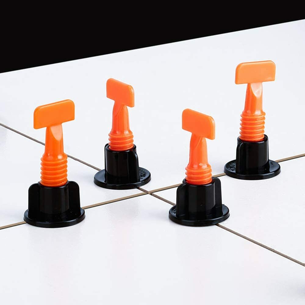 100PC-400pcs Tile Leveling System Kit Reusable Tile Spacer Wall Floor Clips Tool