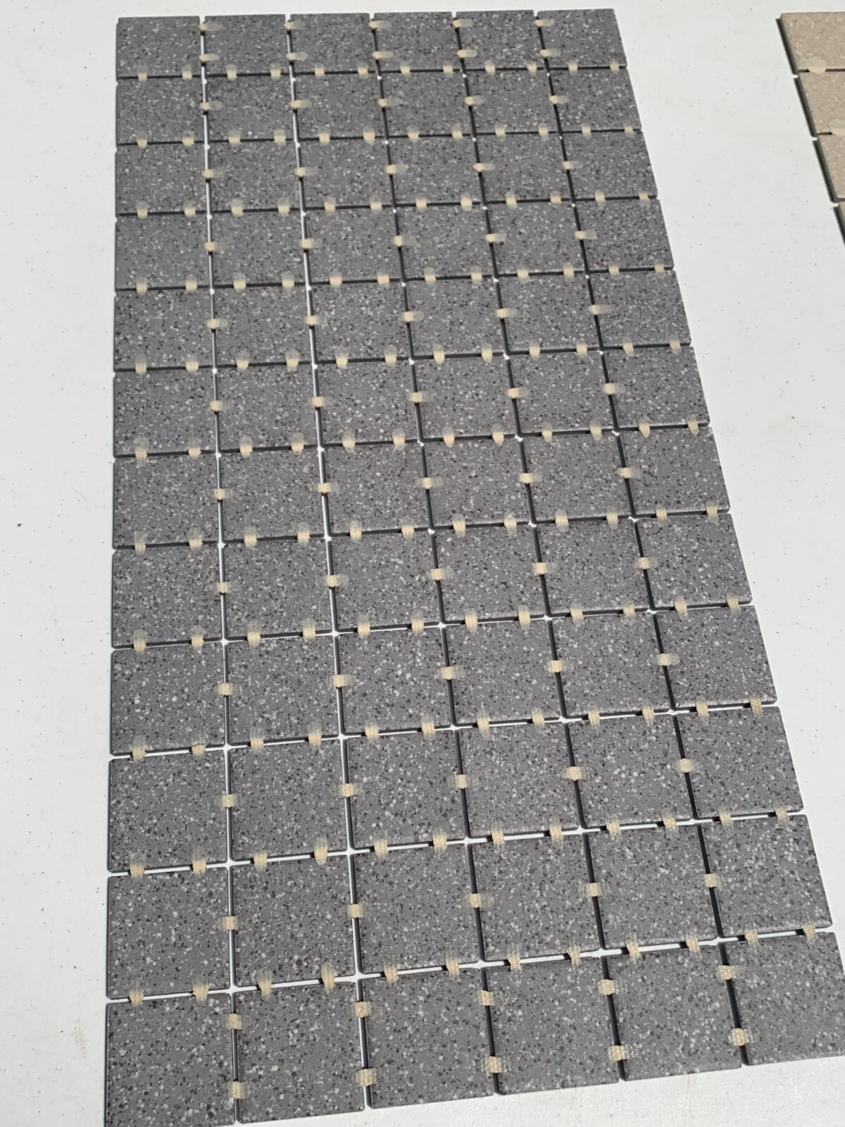 NEW AMERICAN OLEAN MOSAIC 0A06 STORM GRAY 2″ x 2″ PORCELAIN MOSAICS FLOOR TILE