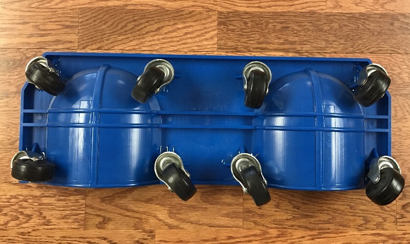 Rolling Knee Dolly for Flooring Installation and Contractors
